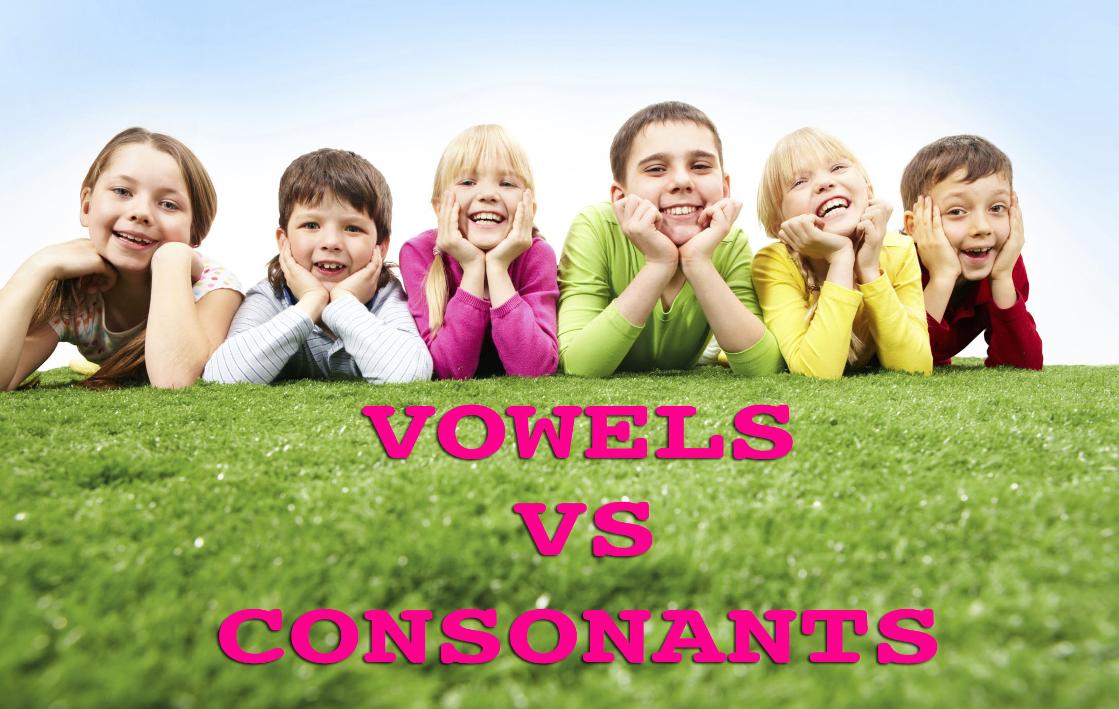 vowels and consonants
