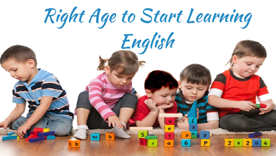 Right Age to Start Learning English