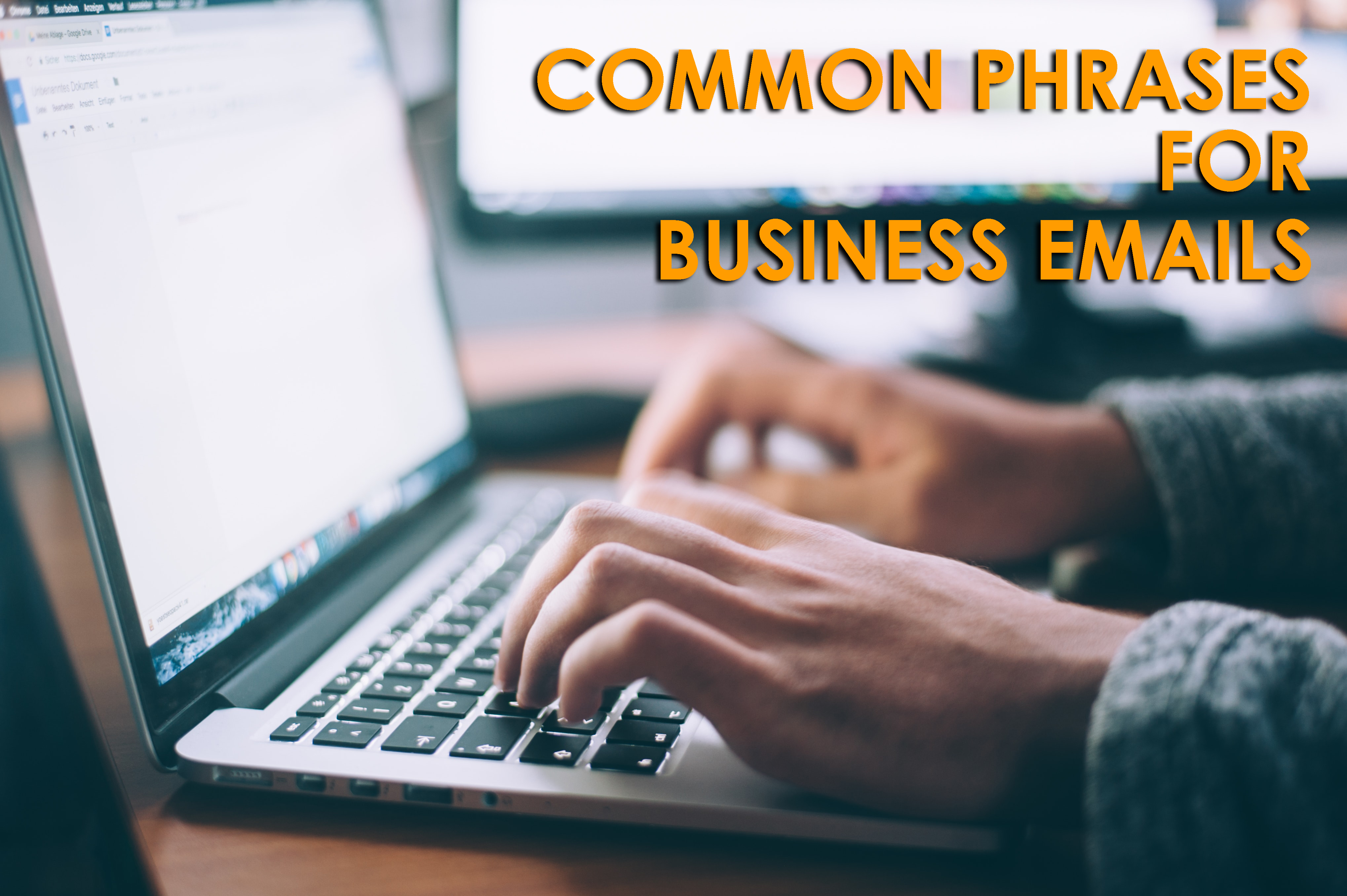 Communication phrases for business Emails